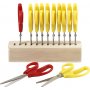 Kinderschaar - ronde punt - 12,5 cm - 12 st