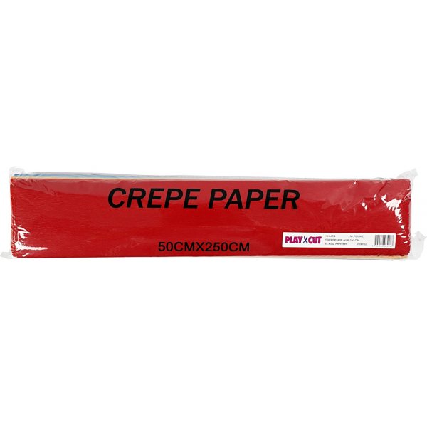 Crêpepapier - gemengde kleuren - 15 vellen Crêpepapier - gemengde kleuren - 15 vellen