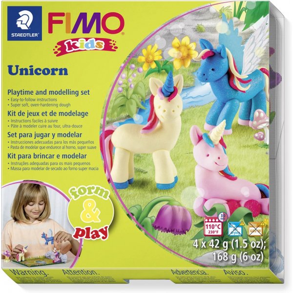 Modelset Fimo Kids Form&Play - Eenhoorn