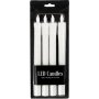 LED-kaarsen - 4 st