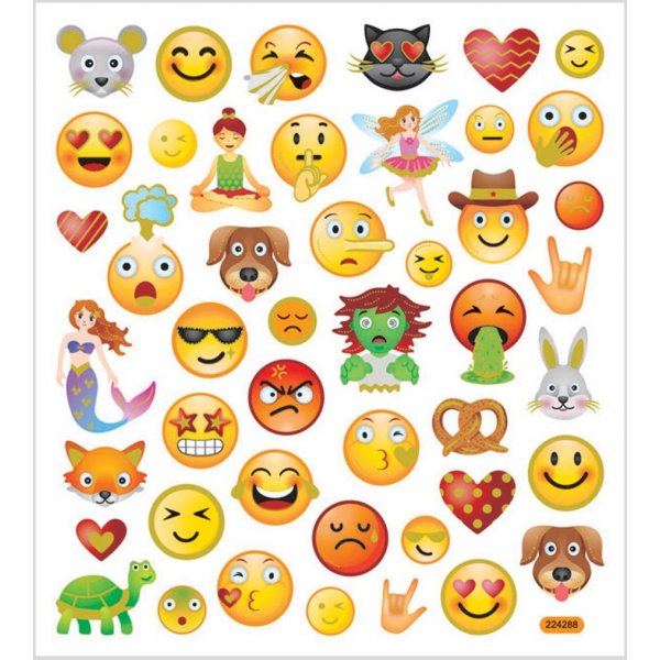 Stickers - emoji's