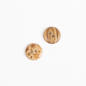 Knopen - Bloemen - 15 mm 628 Knopen - Bloemen - 15 mm 628