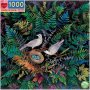 Puzzel 1008 stukjes - Vogel in varenstruik