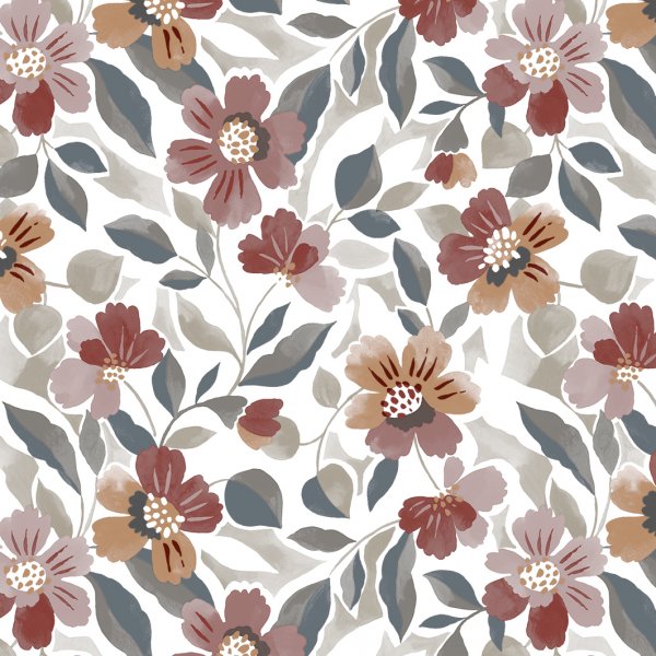 Wasdoek PVC Vera - Terracotta