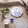 DIY Kit Harsgieten, Ronde bak met marmering