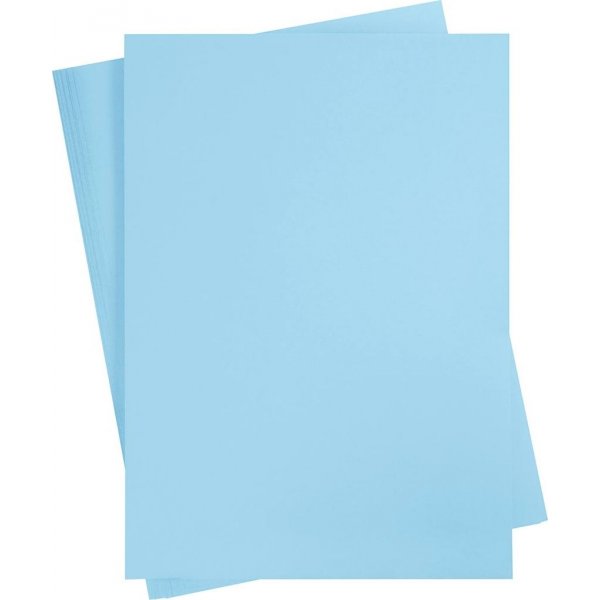 Gekleurd karton - lichtblauw - A2 - 180 gr - 100 vellen