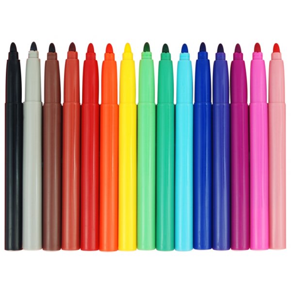 Vezelpennen Basic Jumbo Sense - 15 pennen