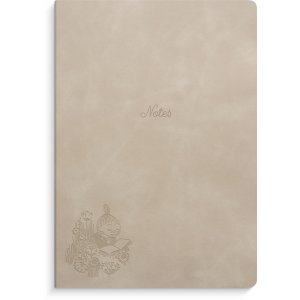 Moomin notitieboekje A5 gelijnd beige