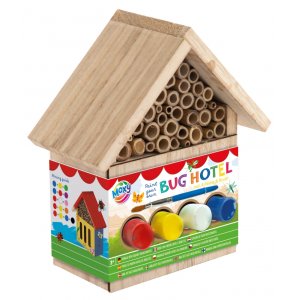 Insectenhotel incl. verf en penseel