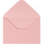 Envelop - lichtrood - 11,5 x 16 cm - 10 st