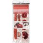 Creatieve set - papier snijden - rood - crme