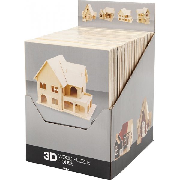 3D-bouwfiguur - 4 x 6 stuks