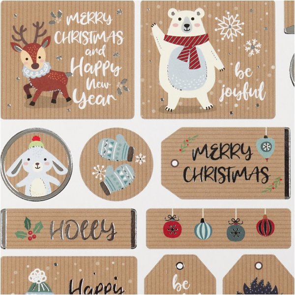 Stickers - Kerststickers Stickers - Kerststickers