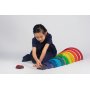 Houten regenboog 12 delen