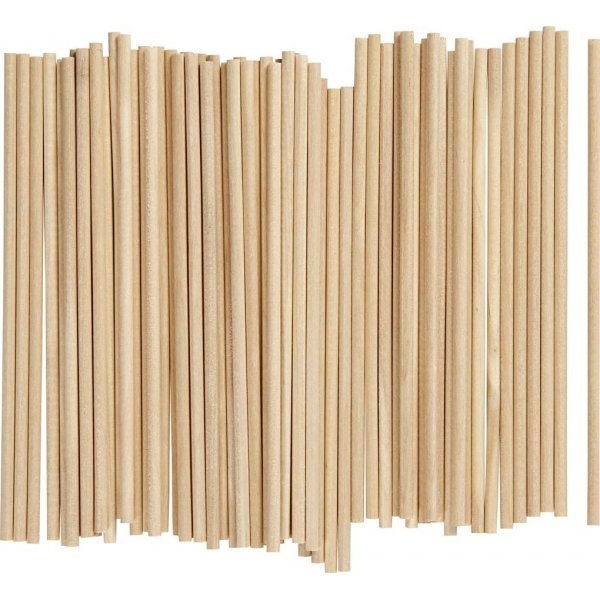Ronde staaf - L15 cm - 4 mm - 100 st