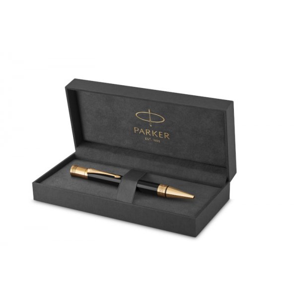 Balpen Parker - Duofold Classic Zwart - GT Balpen Medium zwart