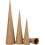 Hoge kegels - 8-9-11,5 cm - 3 st