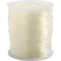 Elastisch sieradendraad - 1 mm - rond - 50 m