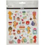 Stickers - verjaardagskatten