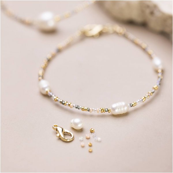 Mini DIY Kit Sieraden - Armband en halsketting met sluiting Mini DIY Kit Sieraden - Armband en halsketting met sluiting