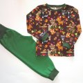 Klant imago Effen jersey stof - 24 - groen - 150 cm
