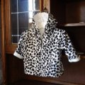 Klant imago Dalmatisch dier imitatie Velboa - 150 cm