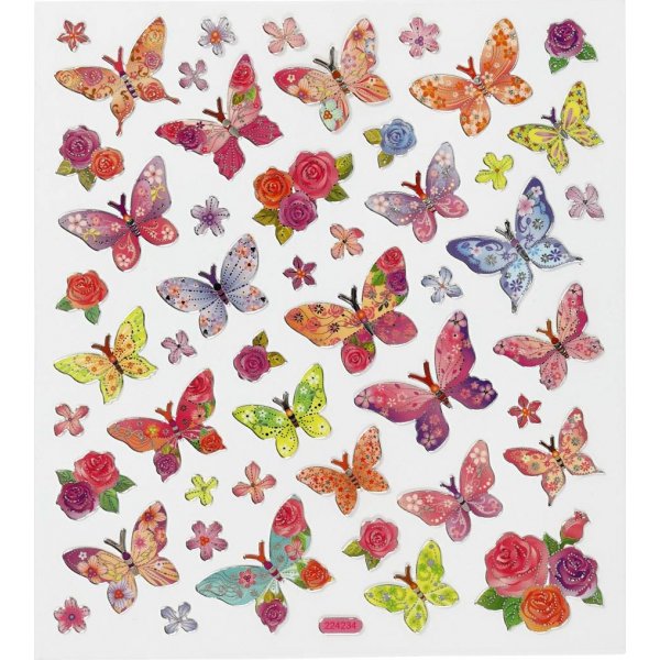 Stickers - vlinders