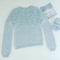 Klant imago DROPS Kid-Silk Uni Colour garen - 25g - Lichtgrijsgroen (06)