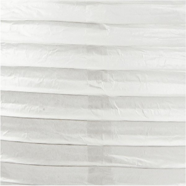 Papieren lamp - wit - Rond - 20 cm
