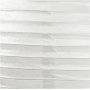 Papieren lamp - wit - Rond - 20 cm
