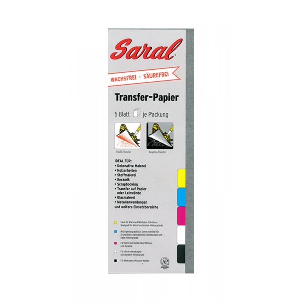 Saral papier - Grafiet - 5 vellen 21,6*27,9cm