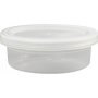 Plastic potje met deksel - 45 ml - 20 st