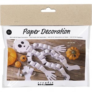 Mini DIY-kit - Papieren skelet Mini DIY-kit - Papieren skelet