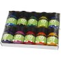 A-Color Glas - gemengde kleuren - 10 x 30 ml