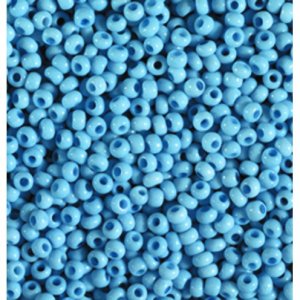 Rocaille kralen ondoorzichtig - blauw pastel Rocaille kralen ondoorzichtig - blauw pastel