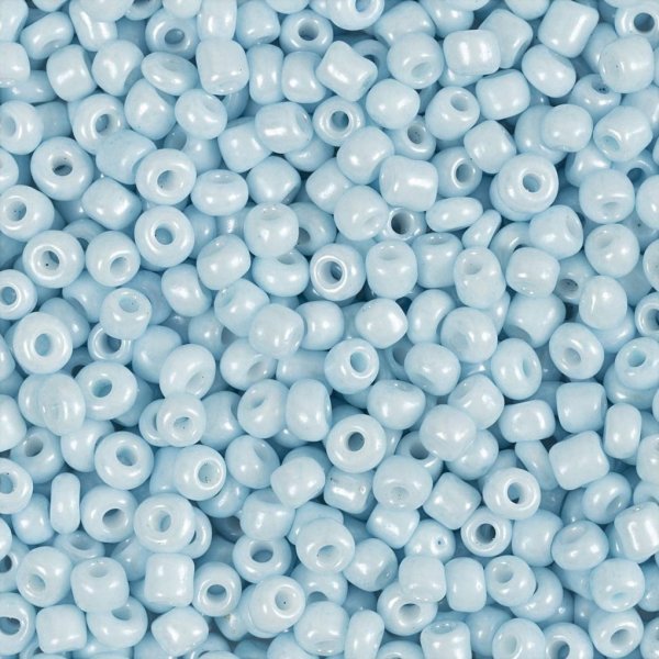 Rocaille kralen - lichtblauw - 25 gr
