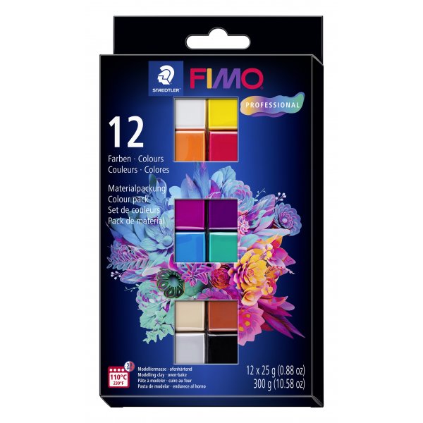 Boetseerklei Fimo Professional 12 x 25 g