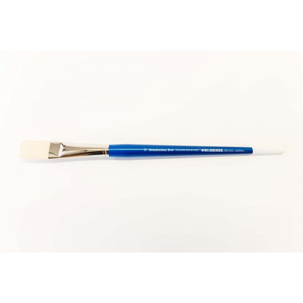 Borstel van varkenshaar Bristlewhite 48 Lang plat