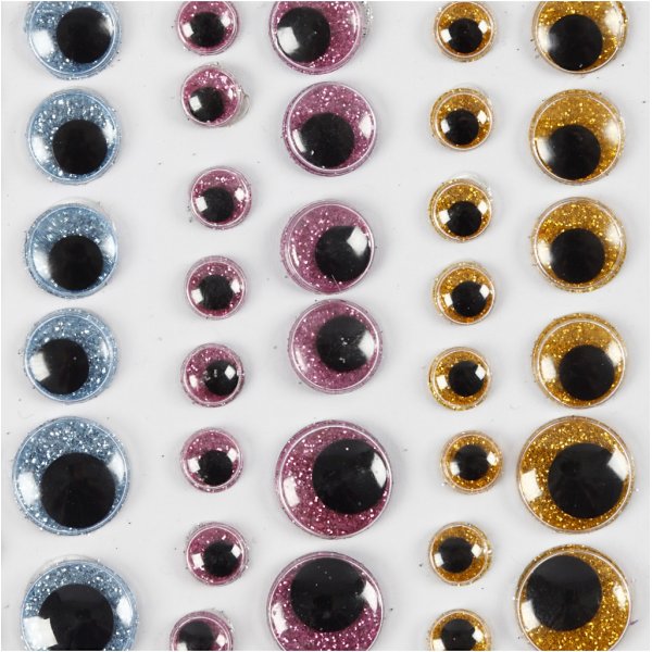 Rologen - lichtblauw - goud - lichtrood - 54 st Rologen - lichtblauw - goud - lichtrood - 54 st