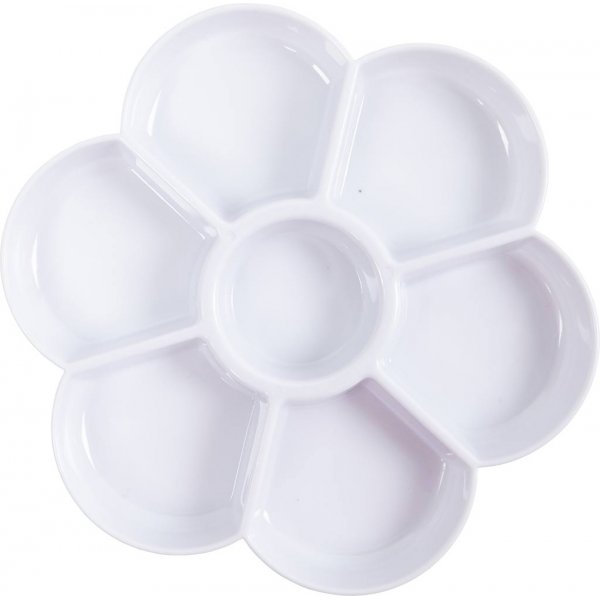 Bloemenpalet - wit Bloemenpalet - wit