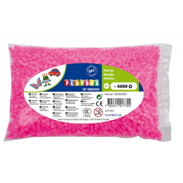 Parels 6000 roze