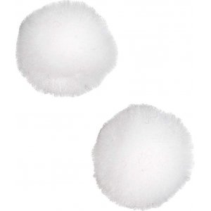 Pompons - wit - 100 st Pompons - wit - 100 st
