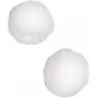 Pompons - wit - 100 st