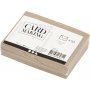 Gerecyclede envelop - naturel - 7,8 x 11,5 cm - 50 st