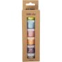 Glitterklei, pastelkleuren, 6x20 ml
