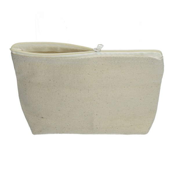 Katoenen artikelen 19 x 13,5 cm - klein zakje van natuurlijk katoen 350 g / m