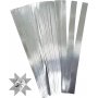 Sterstroken - zilver - 6,5 cm - 100 stroken