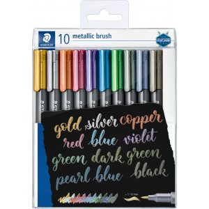 Staedtler penseelstiften, 10-pack Staedtler penseelstiften, 10-pack