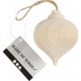 Houten druppel - 5,5 cm