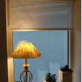 Klant imago Halflinnen Voile Rand - Wit - 150 cm